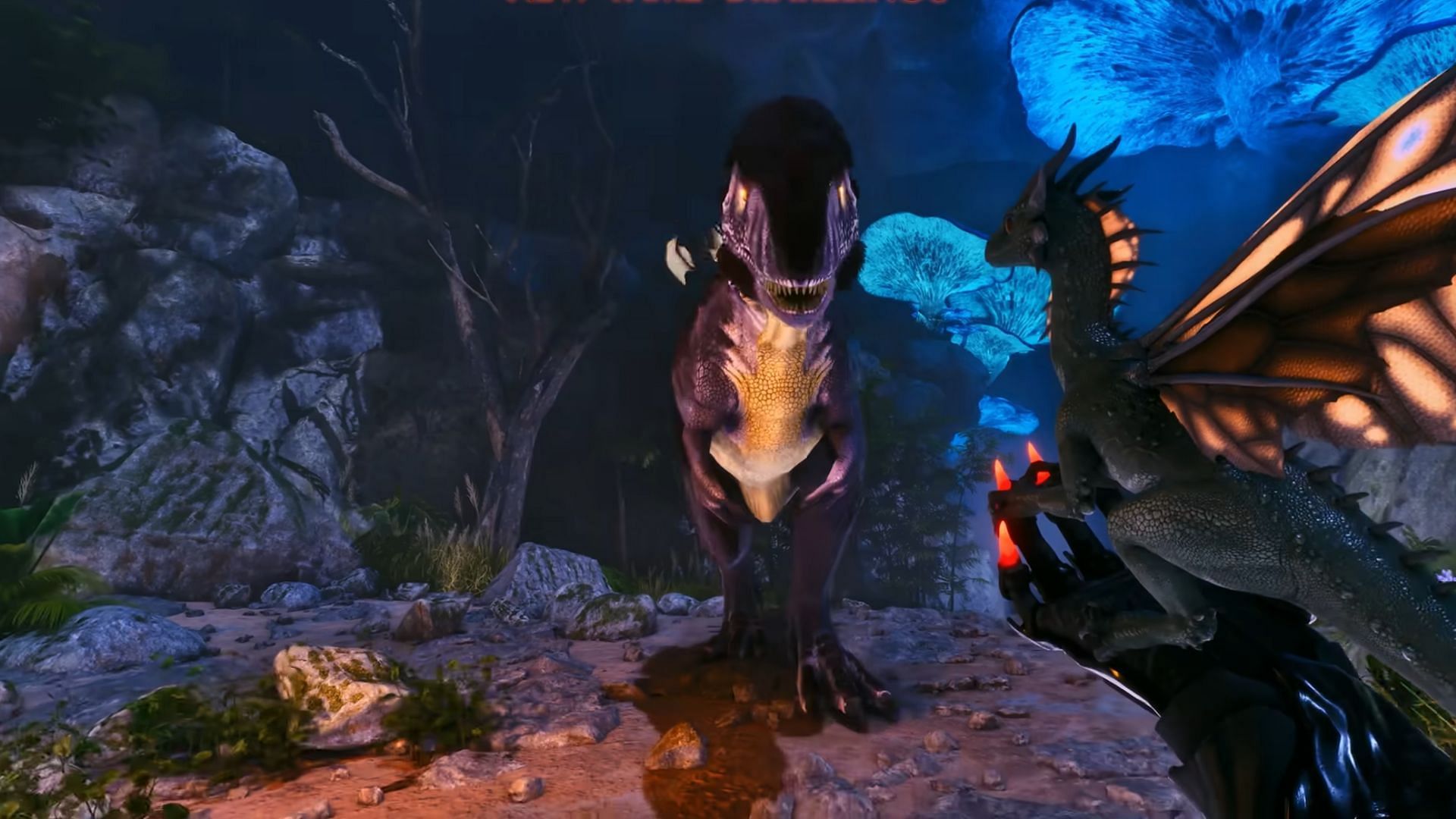 Drakeling combat in Ark Survival Ascendant (Image via Studio Wildcard)